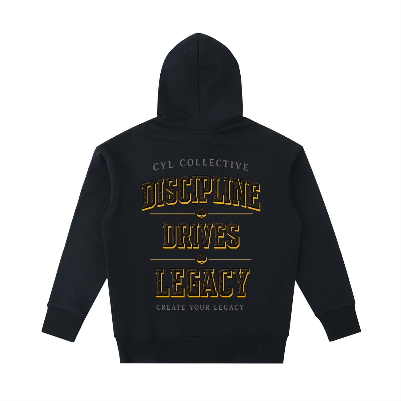 DISCIPLINE DRIVES LEGACY HOODIE: First Edition
