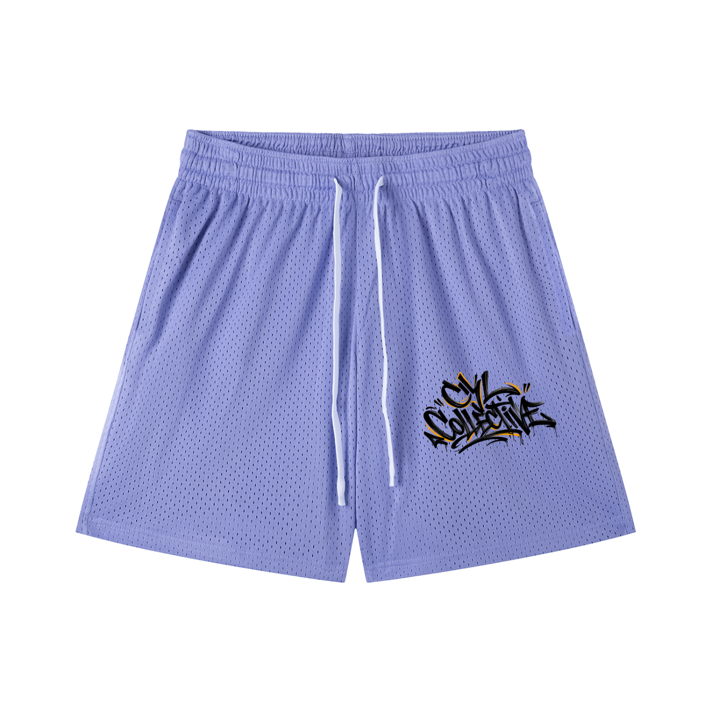 CYL Mesh Drawstring Shorts