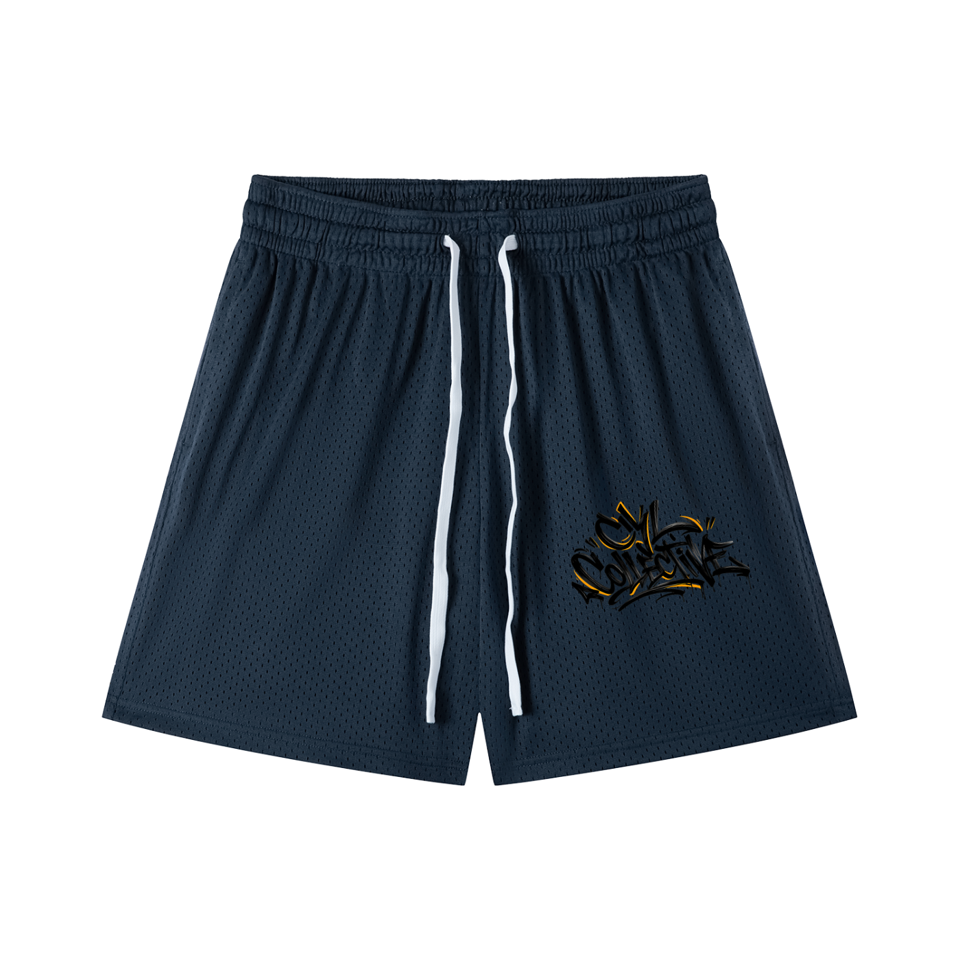 CYL Mesh Drawstring Shorts