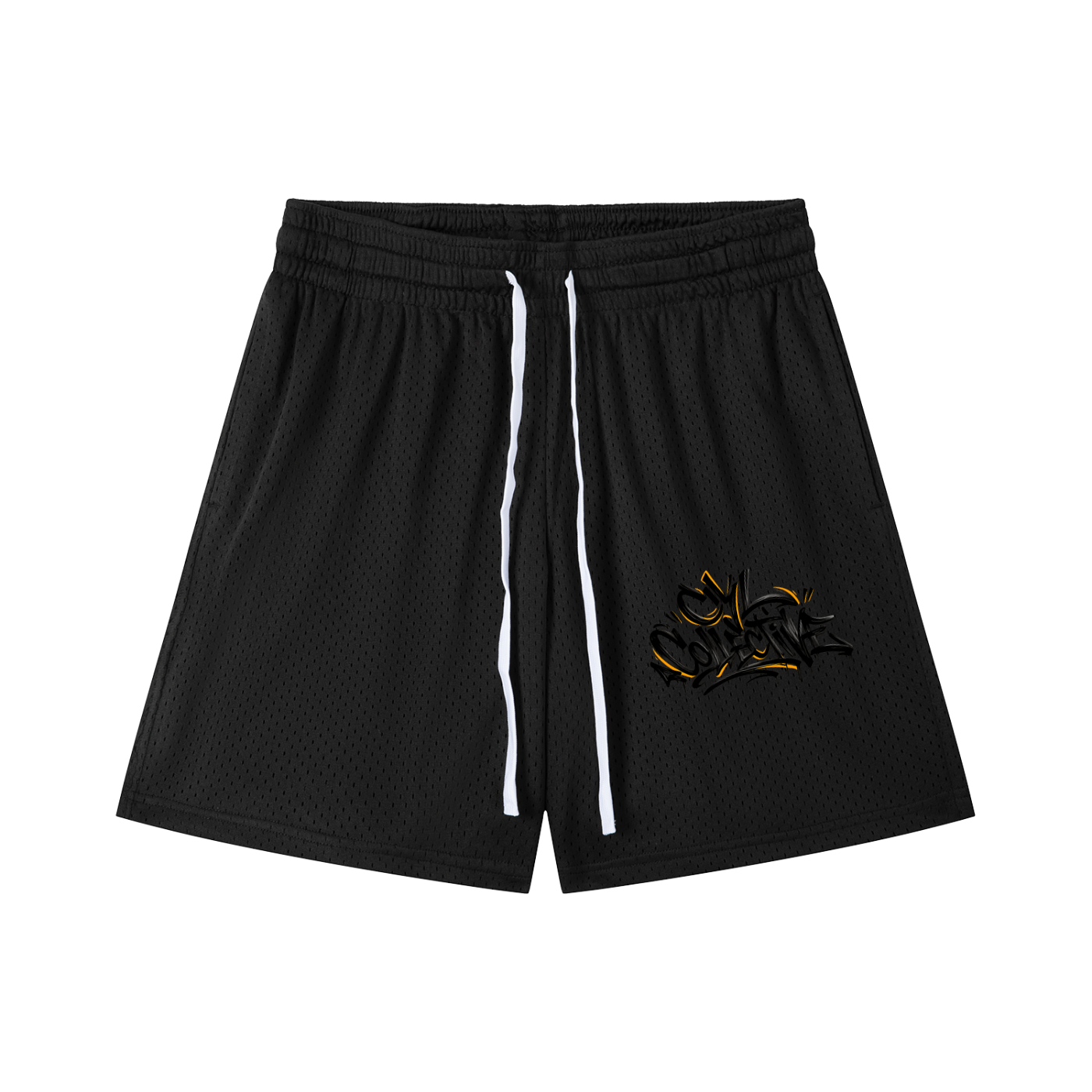 CYL Mesh Drawstring Shorts