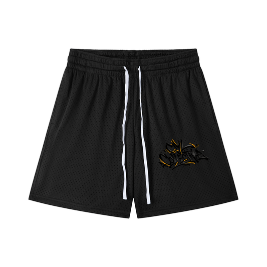 CYL Mesh Drawstring Shorts