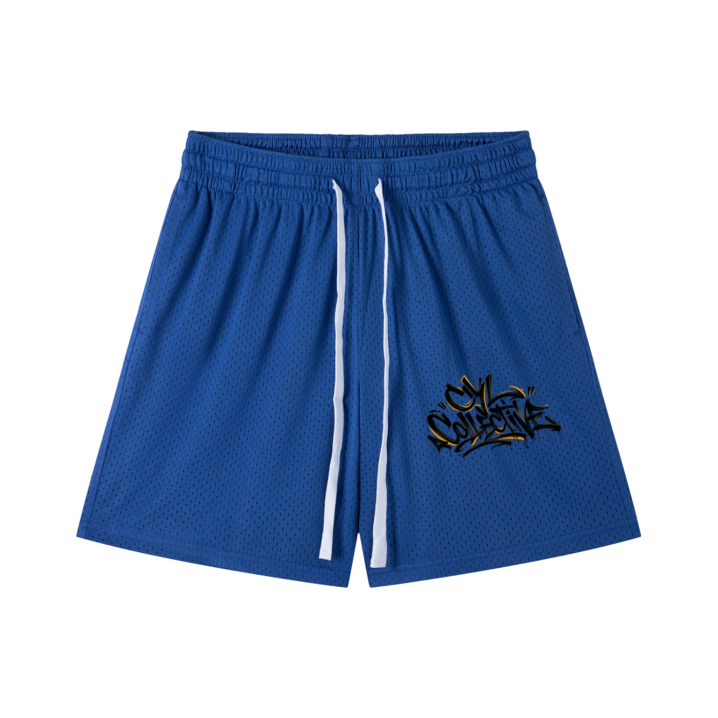 CYL Mesh Drawstring Shorts